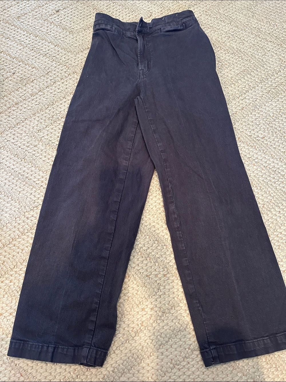 Madewell Navy Cotton Trousers